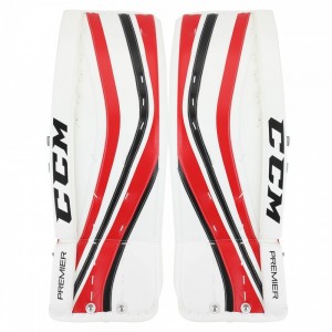 CCM Premier Pro Sr. Goalie Leg Pads.